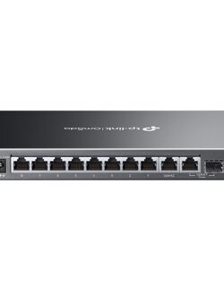 ES210GMP Omada 10-Port Gigabit Easy Managed Switch with 8-Port PoE+