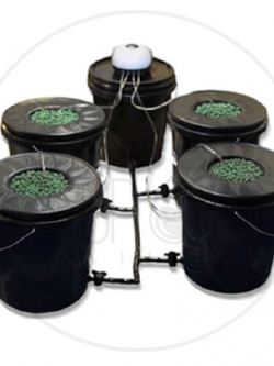 ชุดกระถางไฮโดรโปนิกส์ระบบ Deep Water Culture (DWC) พร้อมอุปกรณ์ครบชุด ขนาด 20 ลิตร