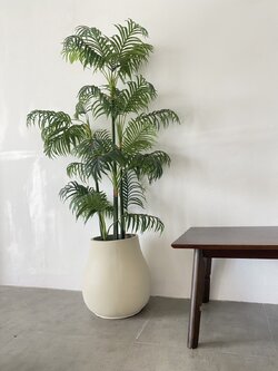 กระถางต้นไม้ตั้งพื้น Fiber clay