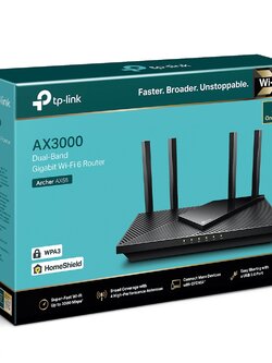 TP-Link Archer AX55 AX3000 Dual Band Gigabit Wi-Fi 6 Router