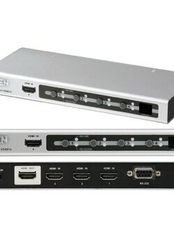 ATEN HDMI SWITCH 4 IN/1 OUT รุ่น VS481A