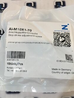 Zimmer group, AI-M10X1-70