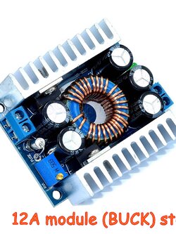 DC-DC High Power Low Ripple 12A โมดูล Step-Down