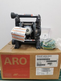 Diaphragm Pump, Aro PD03, PD03P-ADS-DCC , ไดอะแฟรมปั๊ม, , PD03P-ADS-DCC