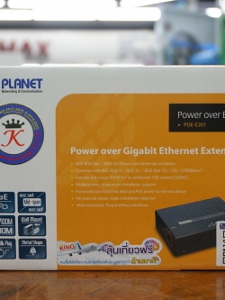 POE-E201 IEEE 802.3at Power over Gigabit Ethernet Extender