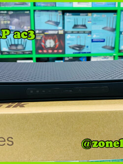 Mikrotik hAP ac³ wireless dual-band router with 5 Gigabit Ethernet ports and external high gain antennas for more coverage