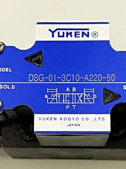 Yuken solenoid valve DSG-01-3C10-A220-50