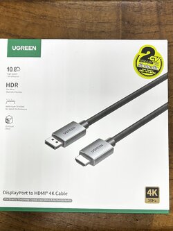 UGREEN 35845 Display to HDMI 4K 5m.