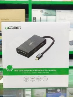 UGREEN 20418 Mini Display Port to HDMI&VGA&DVI Converter