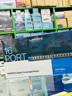 Gigabit Switching Hub LINKSYS (LGS116-AP)