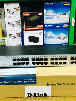 D-Link DGS-1210-28 28-Port Gigabit Smart Managed Switch
