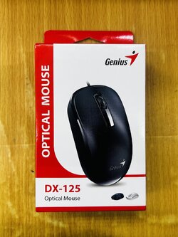 Genius DX-125 USB Cable Optical Mouse ประกันศูนย์ 1 ปี