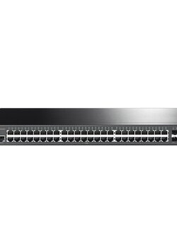 TL-SG3452X JetStream 48-Port Gigabit L2+ Managed Switch with 4 10GE SFP+ Slots
