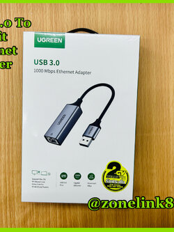 USB 3.0 1000Mbps Ethernet Adapter UGREEN 50922