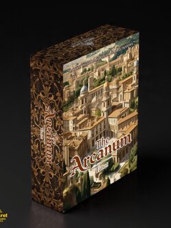 The Arcanum Tarot ไพ่อาร์คานัม ทาโรต์ 78 ใบ กล่องแข็งฝาครอบ ส่งฟรี