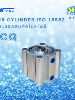 CQ-S80 : AIR CYLINDER COMPACT เทียบ SMC CQ2B SERIES ISO15552 กระบอกลม
