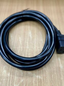 AC Power C19 3m. 16A / 250V