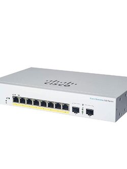 Cisco CBS220-8P-E-2G-EU CBS220 Smart 8-port GE, PoE , Ext PS, 2x1G SFP ( POE 8 Port)