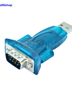 USB 2.0 to 9 Pin RS232 COM Port Serial