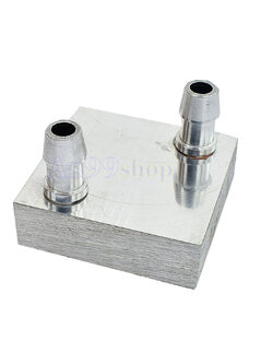40*40*12 Water Cooling Head อลูมิเนียมบล็อก ฮีทซิงค์ระบายความร้อนหรือเย็น
