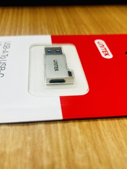 Unitek A1034NI USB-A to USB-C Ulra-Tiny Zinc Adapter