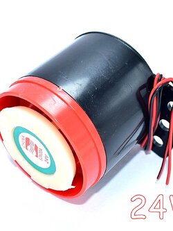 High-decibel active buzzer alarm buzzer ใช้ไฟ DC. 24 Volt