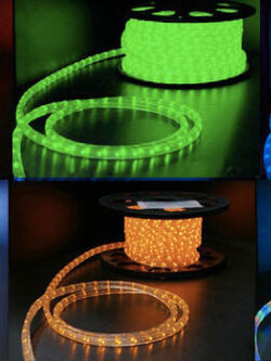 ไฟสายยางท่อกลมLED 220V LED strip RGB 220V