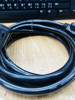 NEMA 5-15P to C19 IEC-320 AC Power Cords 3*1.5mm ความยาว 3m.