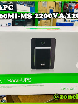 BX2200MI-MS UPS “APC” Back-UPS 2200VA/1200W(สินค้ารวมภาษีมูลค่าเพิ่ม)