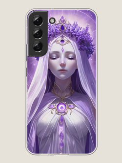 เคสมือถือพิมพ์ลายเทพีคริสตัลอะเมทิส