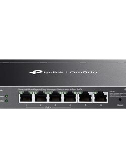 ES206GP Omada 6-Port Gigabit Easy Managed Switch with 4-Port PoE+