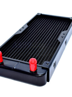 หม้อน้ำระบายความร้อน Aluminium Water Cooling Radiator ขนาด 240 mm. 18 ช่อง