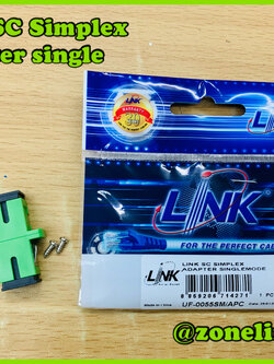UF-0055SM/APC Link SC Simplex Adapter Singlemode