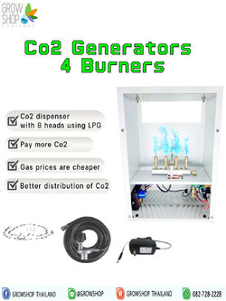  Co2 Generators 4 Burners 