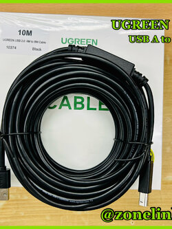 UGREEN 10374 USB A to USB B Cable 10m