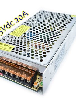 สวิตชิ่งเพาเวอร์ซัพพลาย Switching Power Supply 7.5V 20A 150W(สีเงิน) S-150-7.5