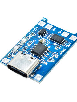 TP4056 1A lithium battery charging board protection(TYPE-C)