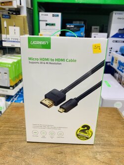 UGREEN 30104 Ugreen Micro HDMI TO HDMI cable 3M