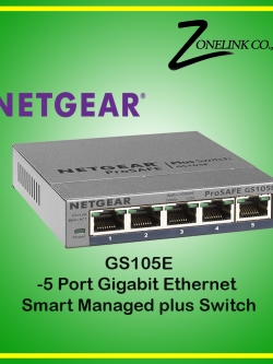 GS105E — 5 Port Gigabit Ethernet Smart Managed Plus Switch