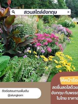 จัดสวนสไตล์อังกฤษ