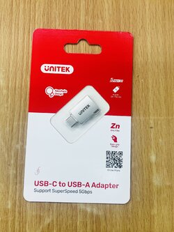 Unitek A1025GNI USB-C to USB-A adapter