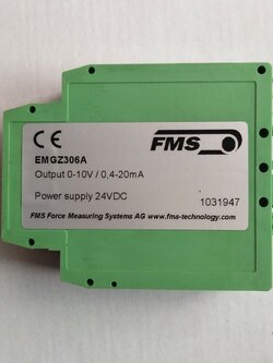 FMS Technology, Tension Measuring Amplifiers, EMGZ306A