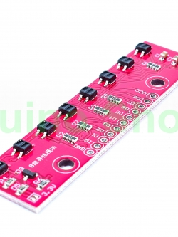 เซ็นเซอร์ตรวจจับขาว-ดำ 8 ช่อง 8-way tracing module sensor