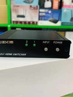 ์NEXIS 2 IN 1 OUT HDMI SWITCHER