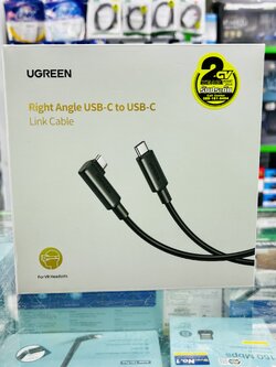 UGREEN 90629 Right Angle USB-C to USB-C Link Cable 5m.