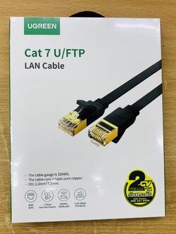 UGREEN 11260 CAT7 U/FTP LAN Cable 1m.