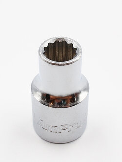 ลูกบ๊อกสั้น AMPRO รู 1/2" 12 เหลี่ยม (PARABOLA) ขนาด 8 MM - 32 MM