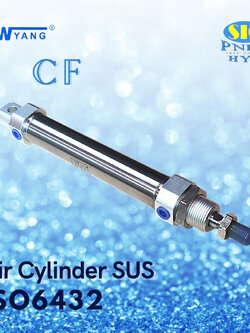 CF16 : AIR CYLINDER SUS เทียบ SMC C85 Series ISO 6432 กระบอกลมแสตนเลส