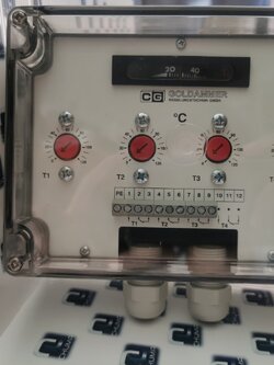 CG Goldammer, Goldammer, Temperature Capillary Tube ,Regulator TR501.85, TR 15-K3-A-FE-200-MS-I