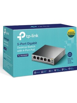 TL-SG1005P 5-Port Gigabit Desktop Switch with 4-Port PoE